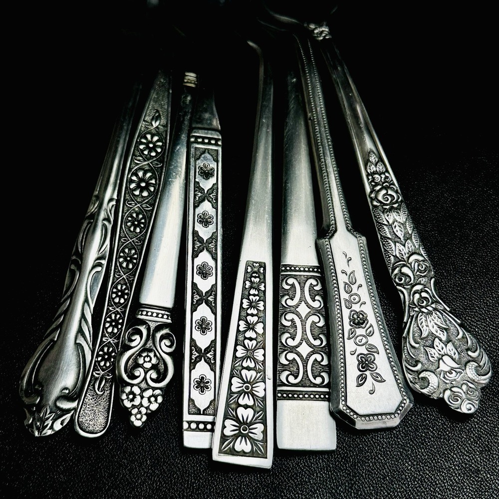 40 Vtg Stainless Flatware Mismatched Japan EKCO National Interpur Oneida Mixed - Picture 12 of 16